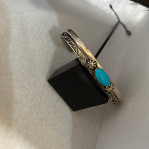 Bracelet - turquoise cuff bracelet