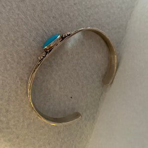 Bracelet - turquoise cuff bracelet