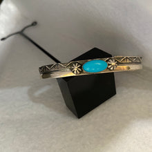 Load image into Gallery viewer, Bracelet - turquoise cuff bracelet