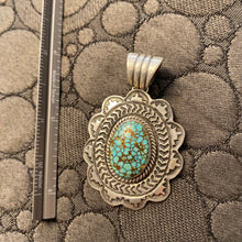 Load image into Gallery viewer, Pendant - kingman turquoise pendant