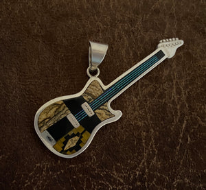 Inlay - guitar pendant